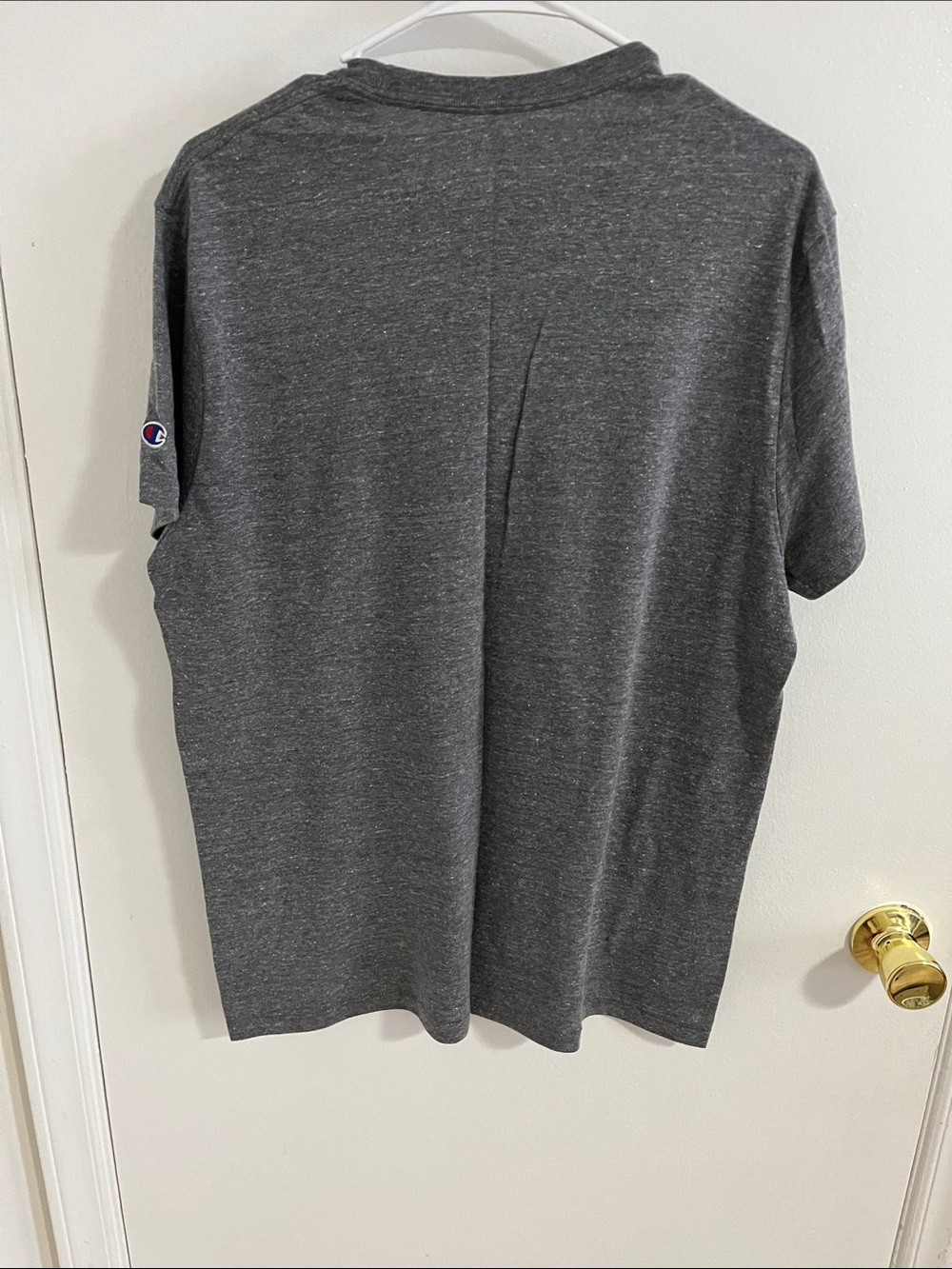 Champion Heather Gray Carolina Gamecocks Tee with Garnet Print - Picture 4 of 4